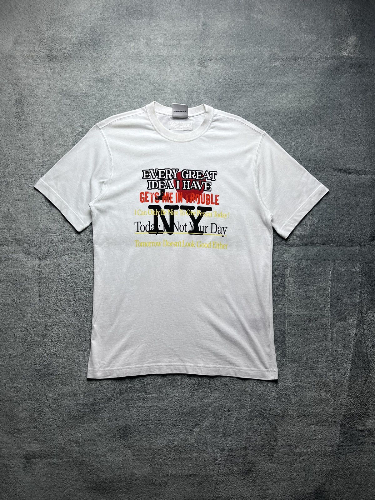 Vetements Fw 19 I Love New York Tourist Tee Hoodie, Sweatshirt | FlexRushtees.com