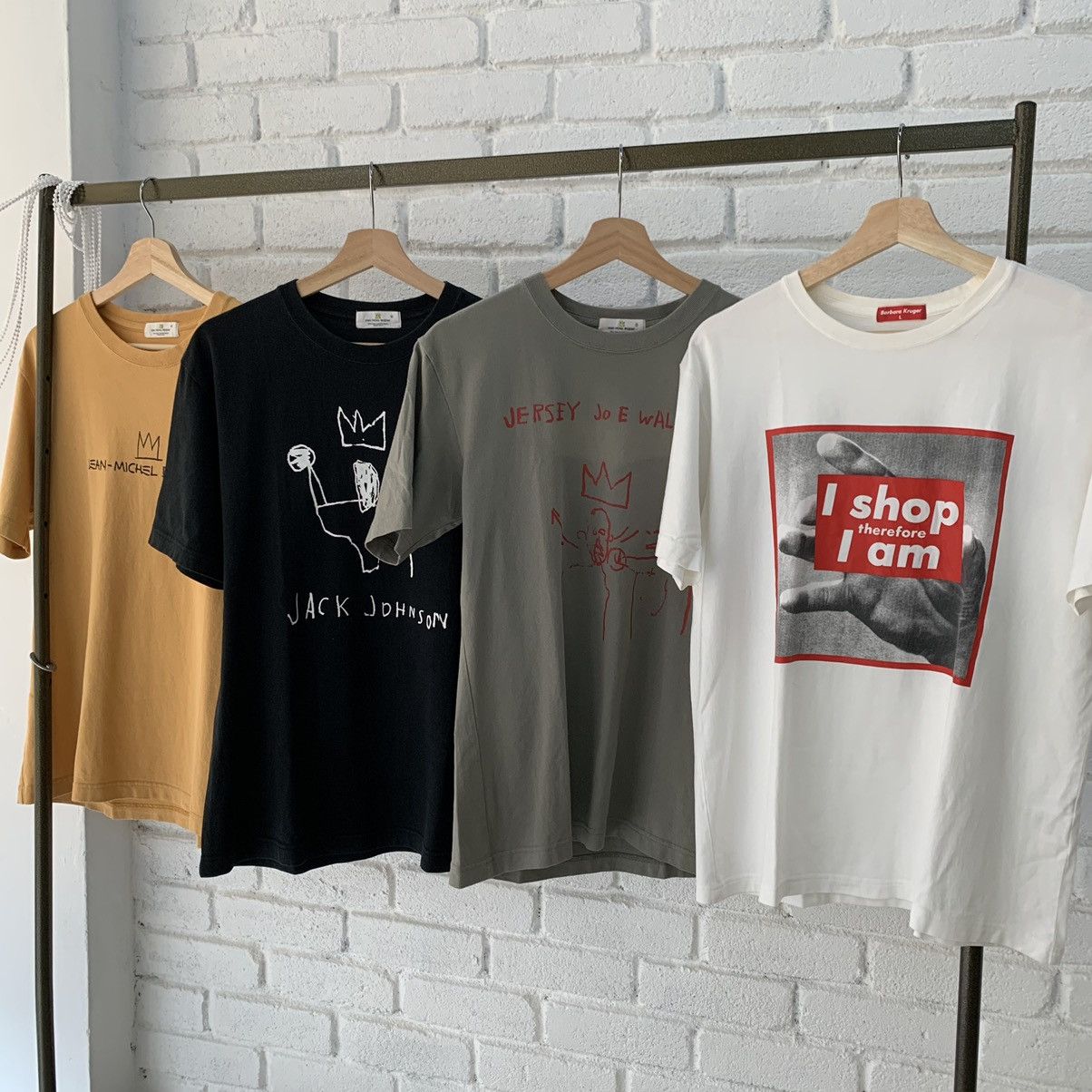 Jean Michel Basquiat X Uniqlo 4 Pcs Artists Tee