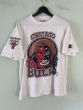 Maison Margiela Vintage Starter Chicago Bulls 90s Graphic T Shirt Medium Hoodie, Sweatshirt | FlexRushtees.com