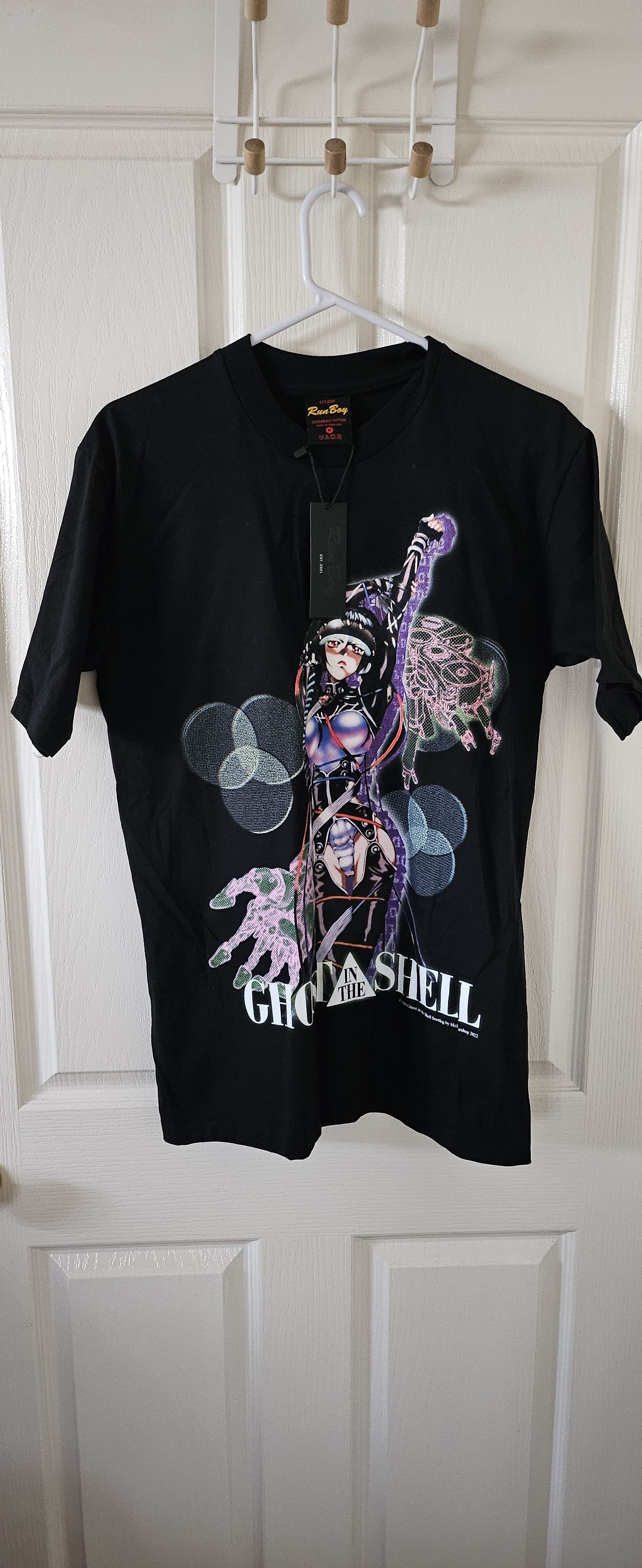 Anime Ghost In The Shell Run Boy Shirt