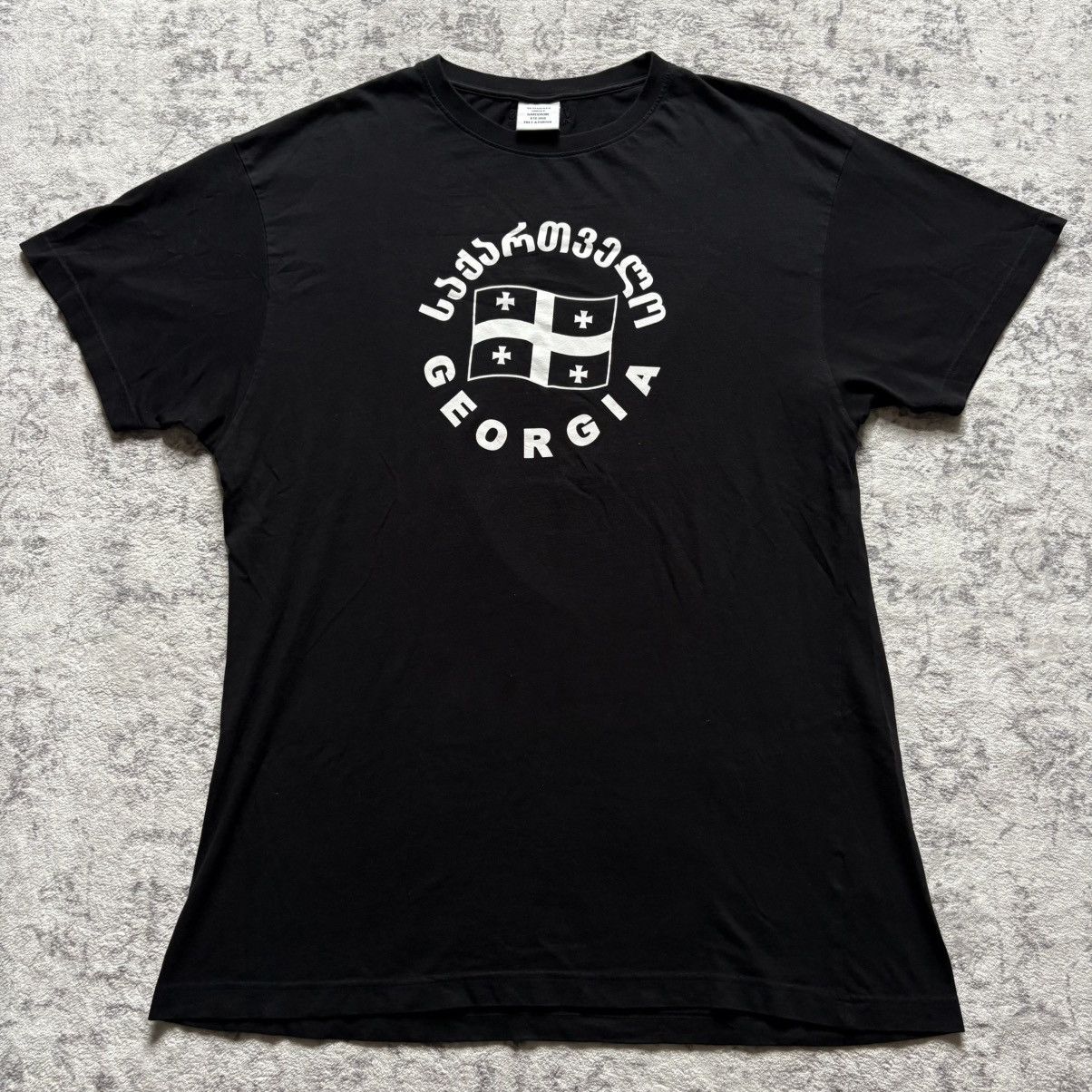 Vetements 2019 Georgia Graphic T Shirt Black Size M Hoodie, Sweatshirt | FlexRushtees.com