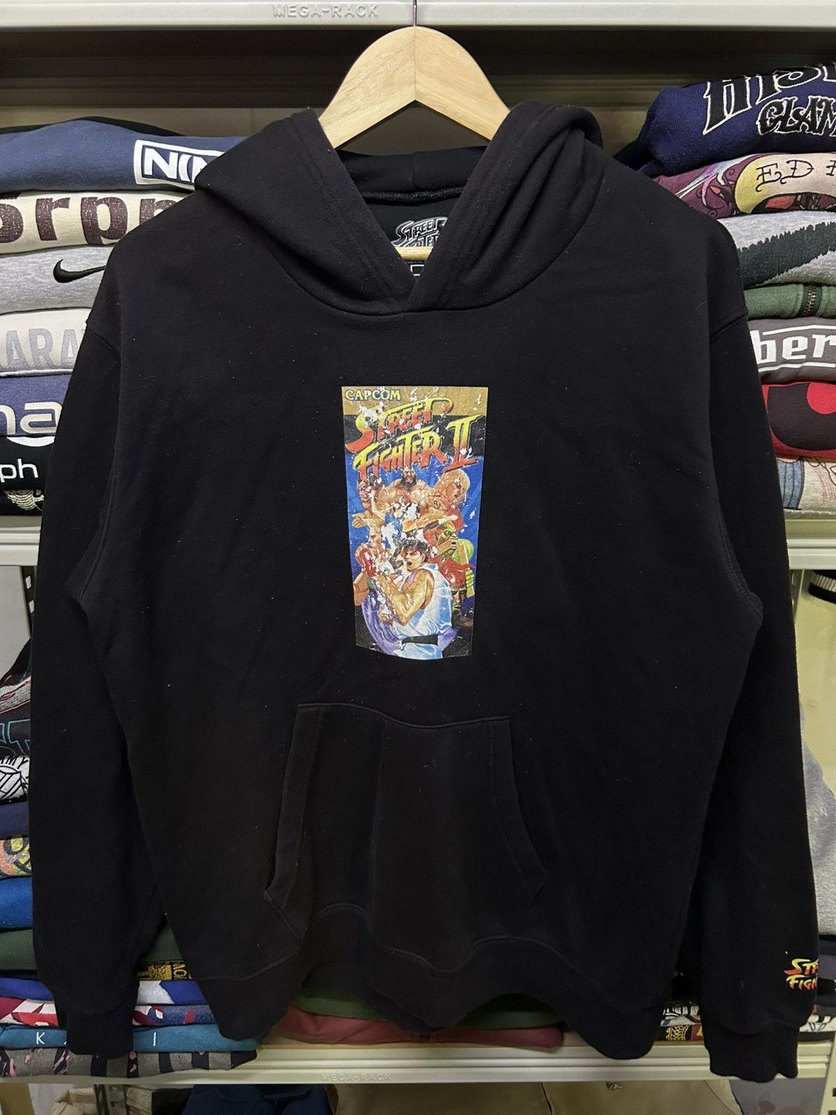 Fighter Street Fighter Ii Hoodie In Extra Large Size