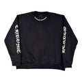 Chrome Hearts Neck Logo Crewneck Black Lightly Worn T-Shirts, Hoodie, Sweatshirt | FlexRushtees.com