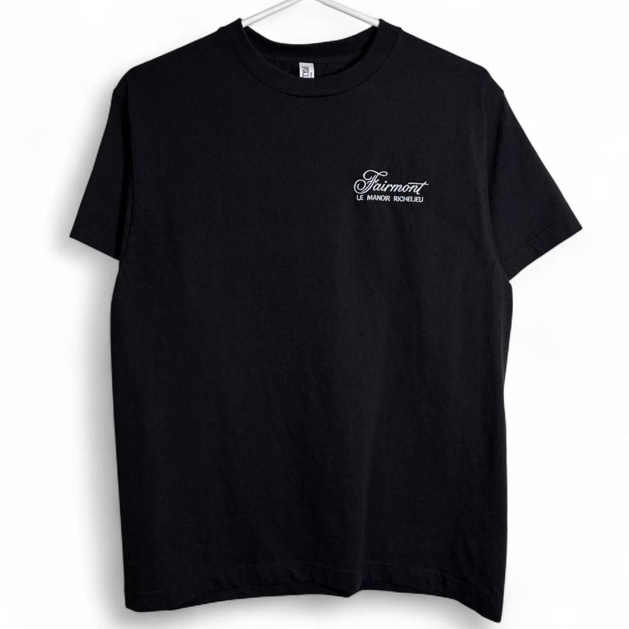 Other Fairmont Hotel Staff Embroidered Black Tee M Hoodie, Sweatshirt | FlexRushtees.com