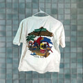Imperial T Shirt Mens Vtg Costa Rica Tropical Paradise Short Sleeves White M Graphic Print