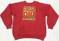 Vintage Fruit Of The Loom Stressed Out Crewneck Sweatshirt