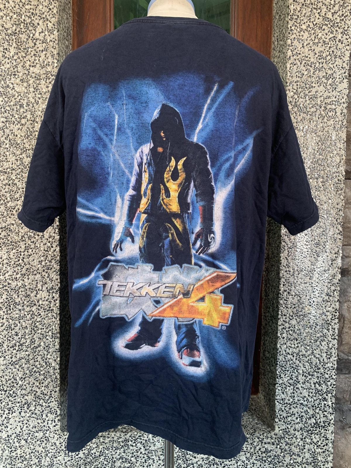 Vintage Y2k Namco Tekken 4 Arcade Games T Shirt