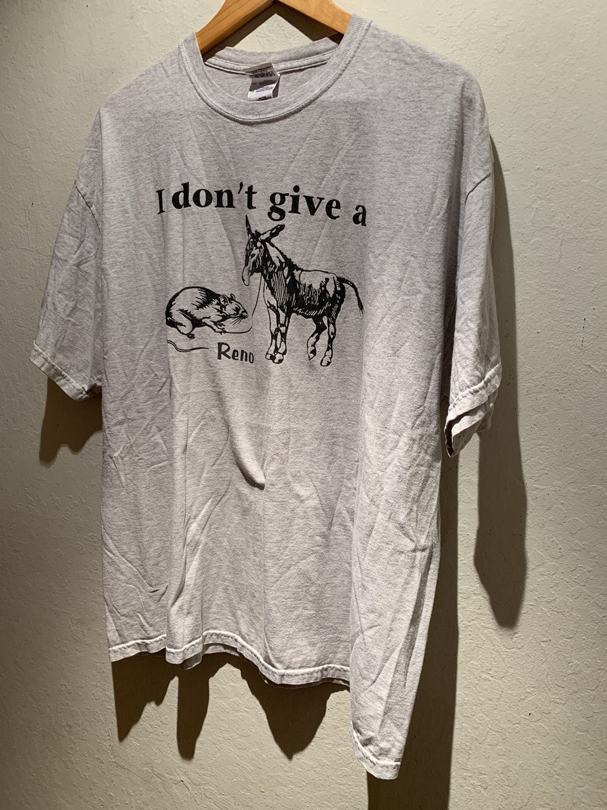 Vintage Rare I Don T Give A Rats Ass Funny Comedy T Shirt Xl Hoodie, Sweatshirt | FlexRushtees.com