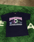 Vintage Subway Series Yankee Mets 2000 Purple Fruit Loom Xl