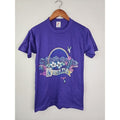 Jerzees Vintage Nevada Shirt Virginia City Mountain Purple Tee 90s S