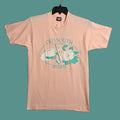 Vintage Screen Stars Best T Shirt Adult M Peach Retro 1970s 1980s Made In Usa Deadstock Atla