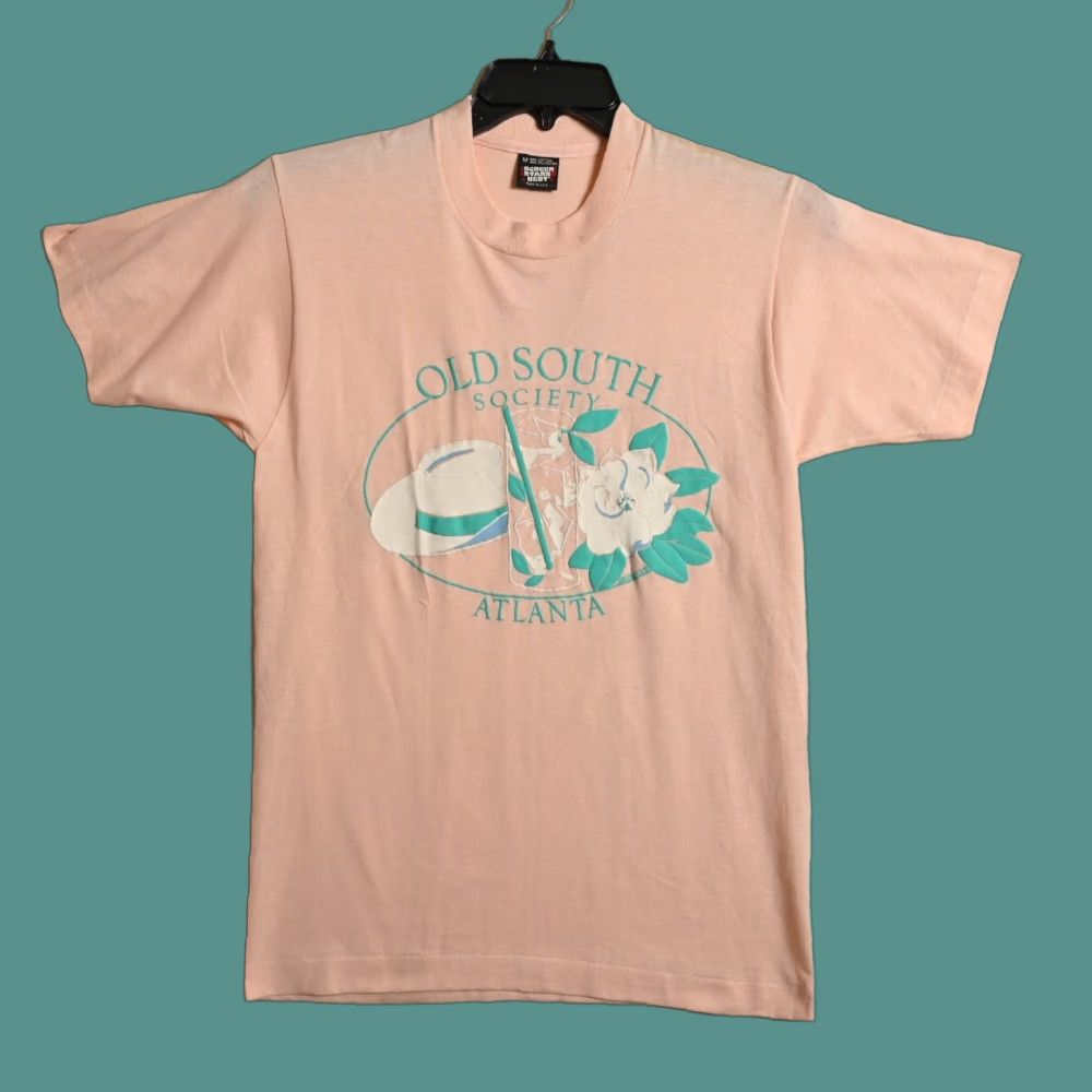 Vintage Screen Stars Best T Shirt Adult M Peach Retro 1970s 1980s Made In Usa Deadstock Atla