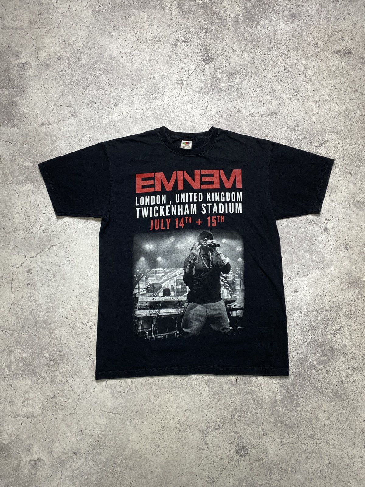 Rap Tees X Vintage Eminem 2014 Tour Tee T Shirt Hoodie, Sweatshirt | FlexRushtees.com