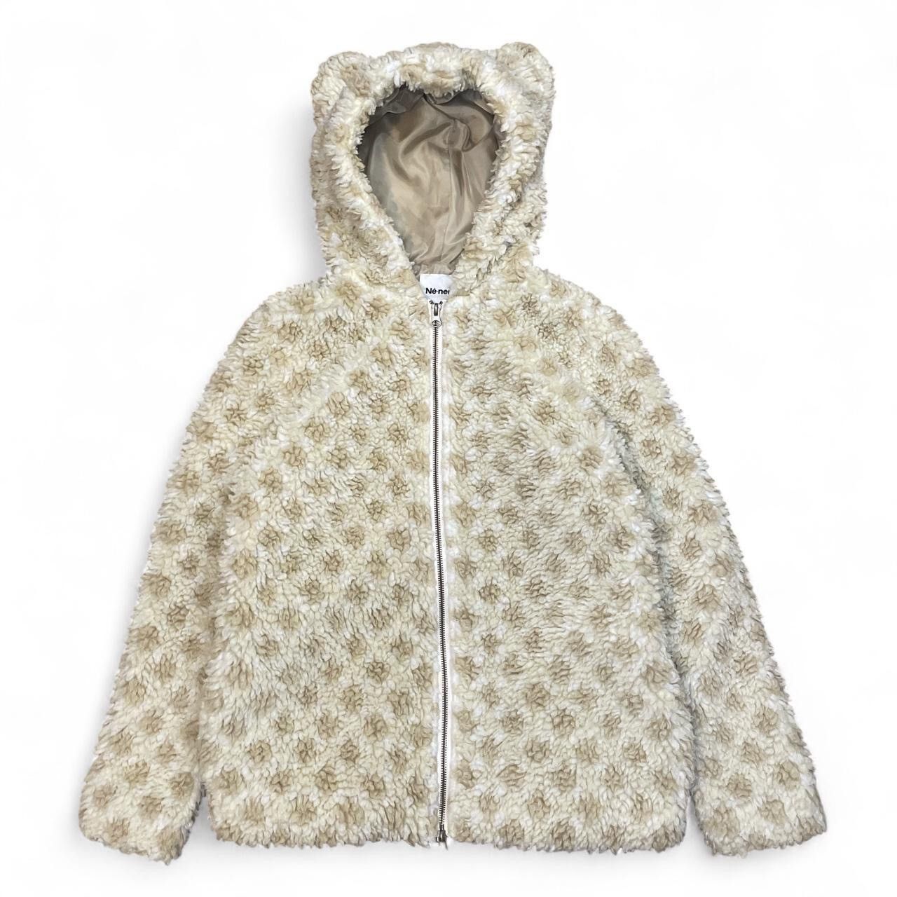 Net Ne Net Issey Miyake Bear Monogram Fleece Hoodie Size 3
