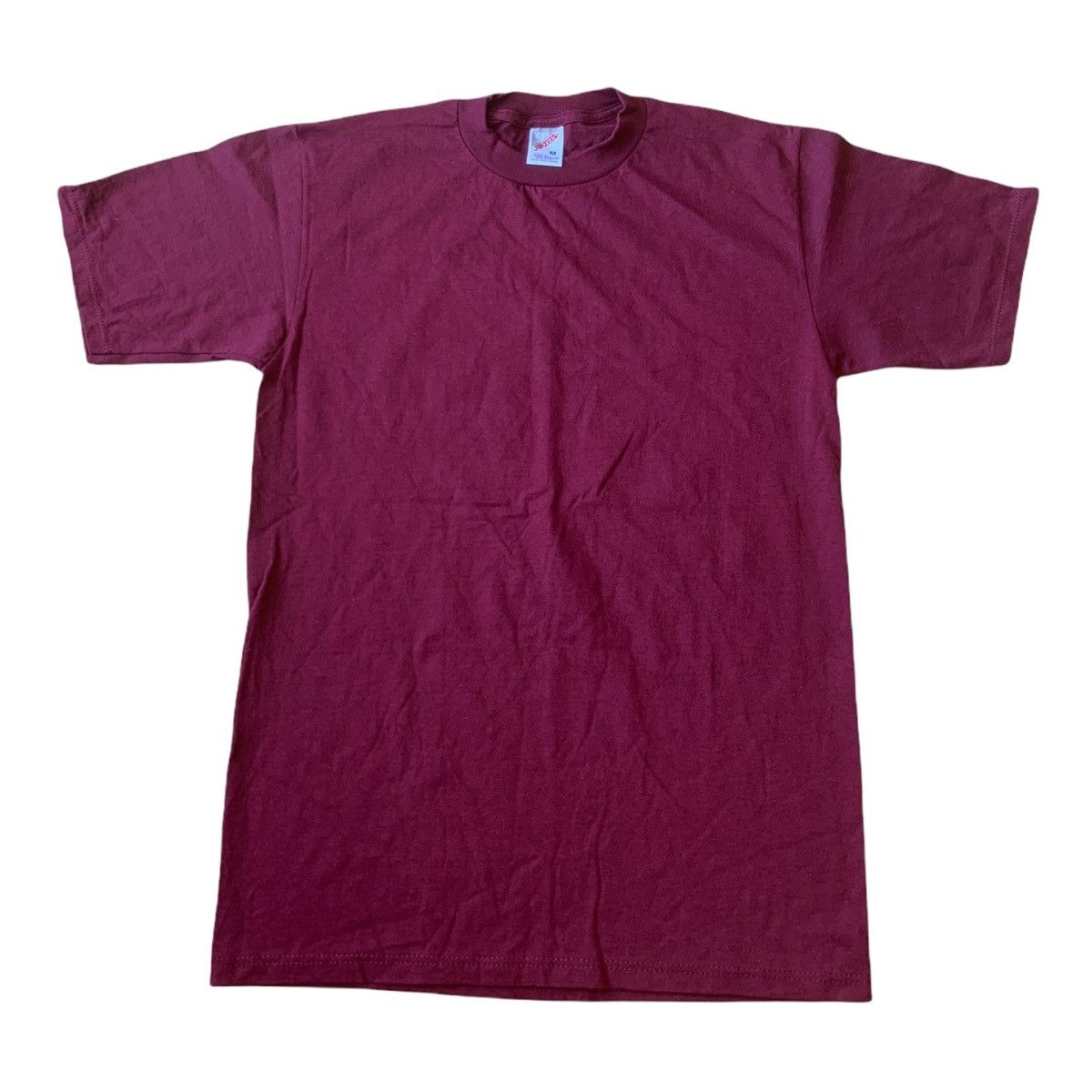 Vintage 90s Blank T Shirt Jerzees Made In Usa Boxy Fit