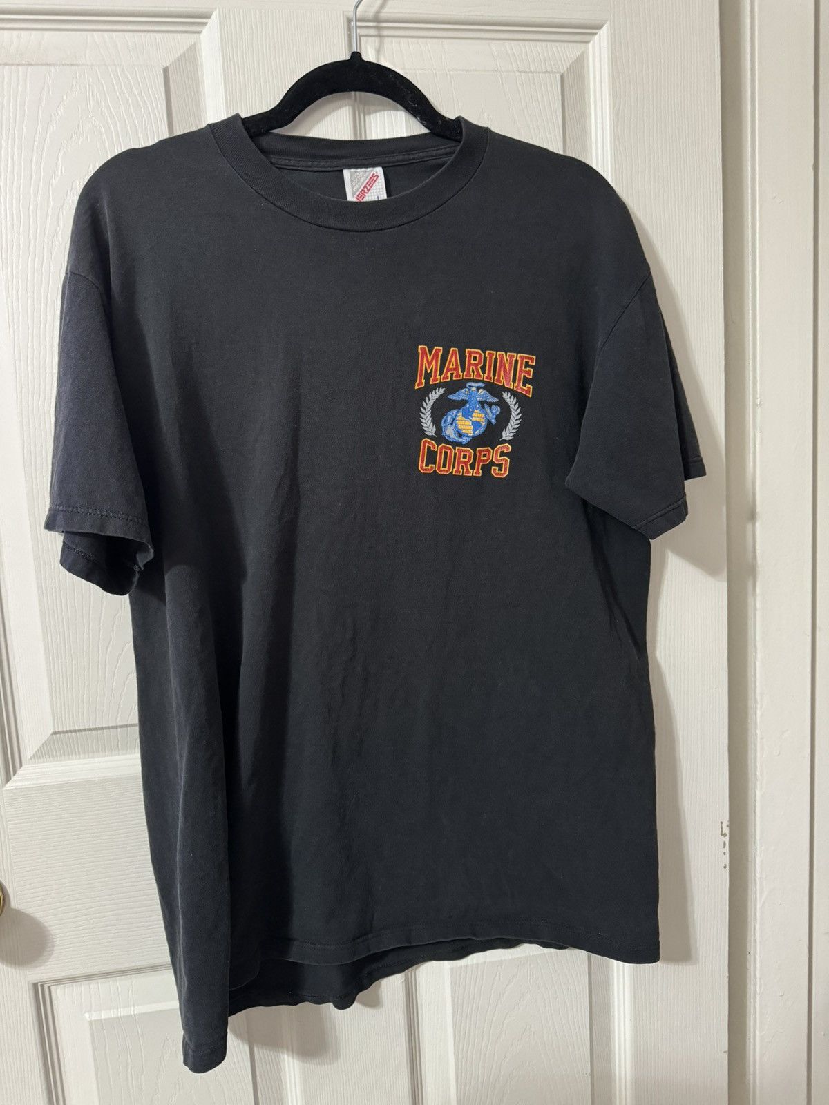 Vintage Jerzees Marine Corps Tee Size Large