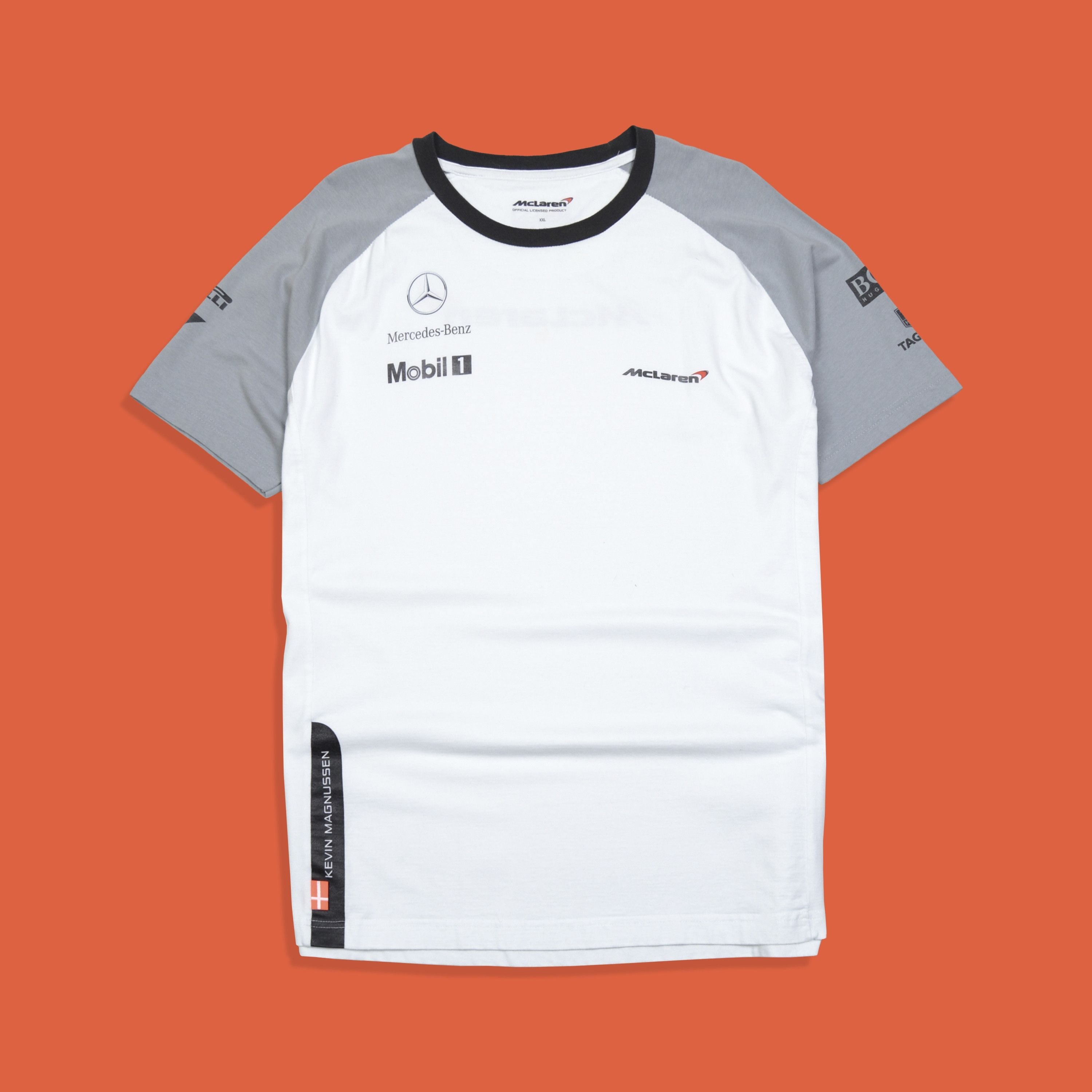 Malcolm Mclaren X Mercedes Benz Vintage Mercedes Mclaren Kevin Magnussen Pirelli F1 T Sh T-Shirts, Hoodie, Sweatshirt