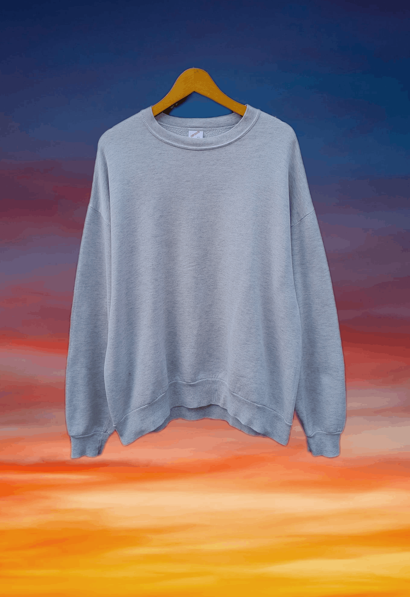 Vintage 80s 90s Streetwear Blank Jerzees Sweatshirt