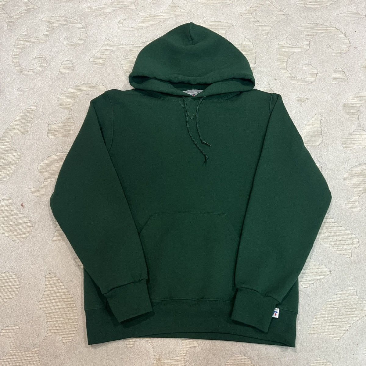 Athletic Vintage Russell Athletic Green Hoodie Sweatshirt