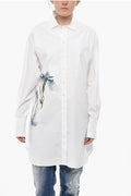 Givenchy Poplin Shirt Orchid With Print Hoodie, Sweatshirt | FlexRushtees.com