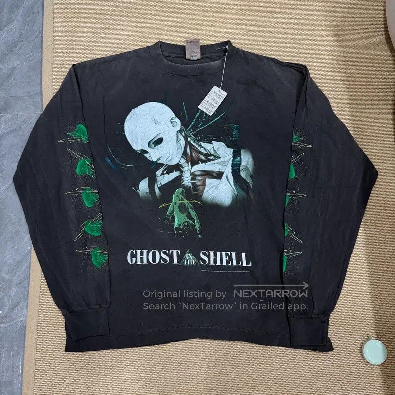 Michael Saint Michael Ghost In The Shell Motoko Kusanagi Anime Was T-Shirts, Hoodie, Sweatshirt | FlexRushtees.com