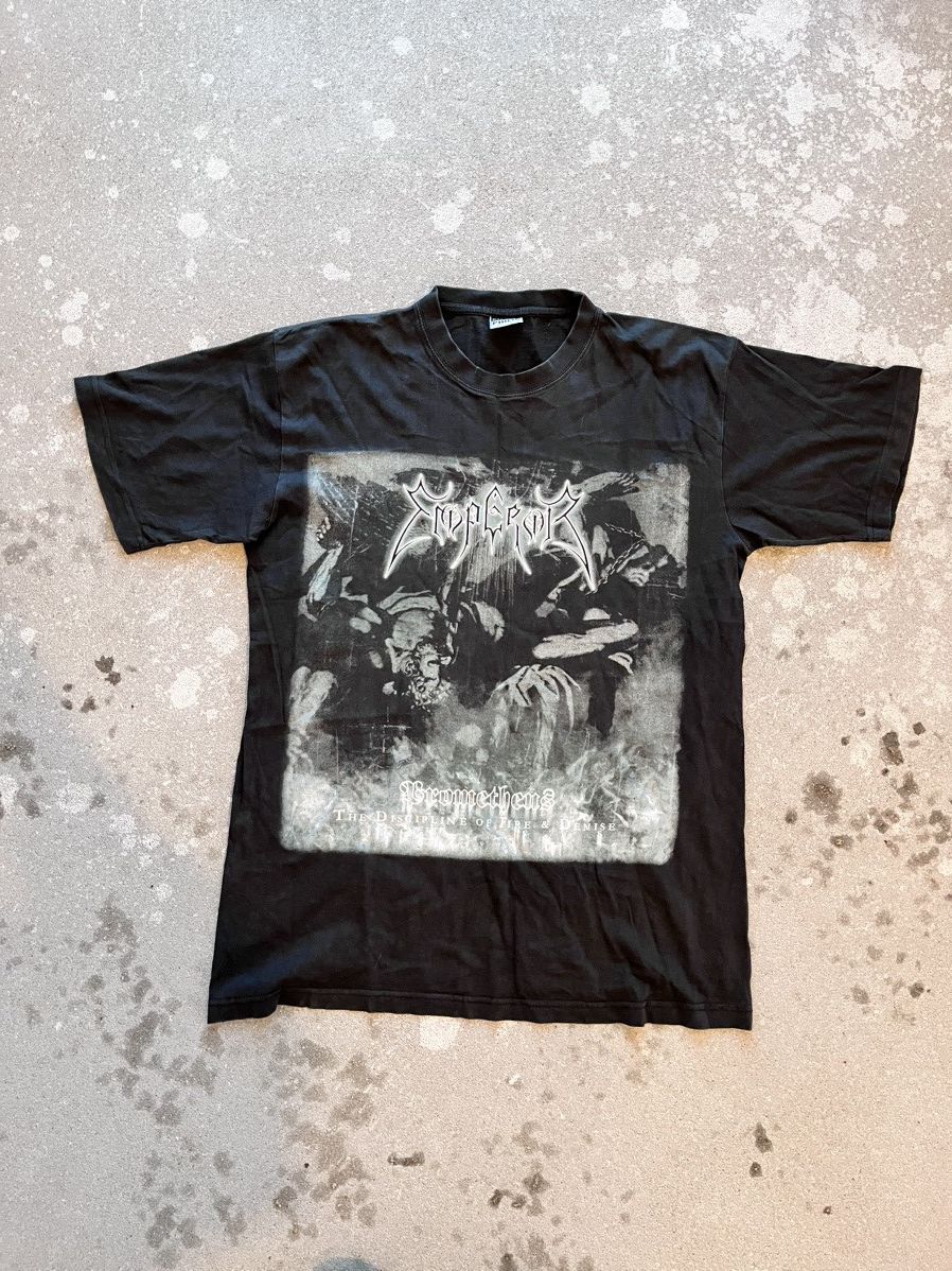 Vintage Rare Y2k Emperor Matrix Band Tee Tshirt Opium Metal Hoodie, Sweatshirt | FlexRushtees.com