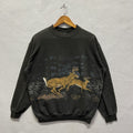 Vintage Au Sportswear Deer Graphic Crewneck Sweatshirt T-Shirts, Hoodie | FlexRushtees.com