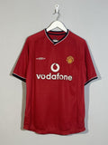 Vintage Umbro Manchester United Vodafone Football Shirt