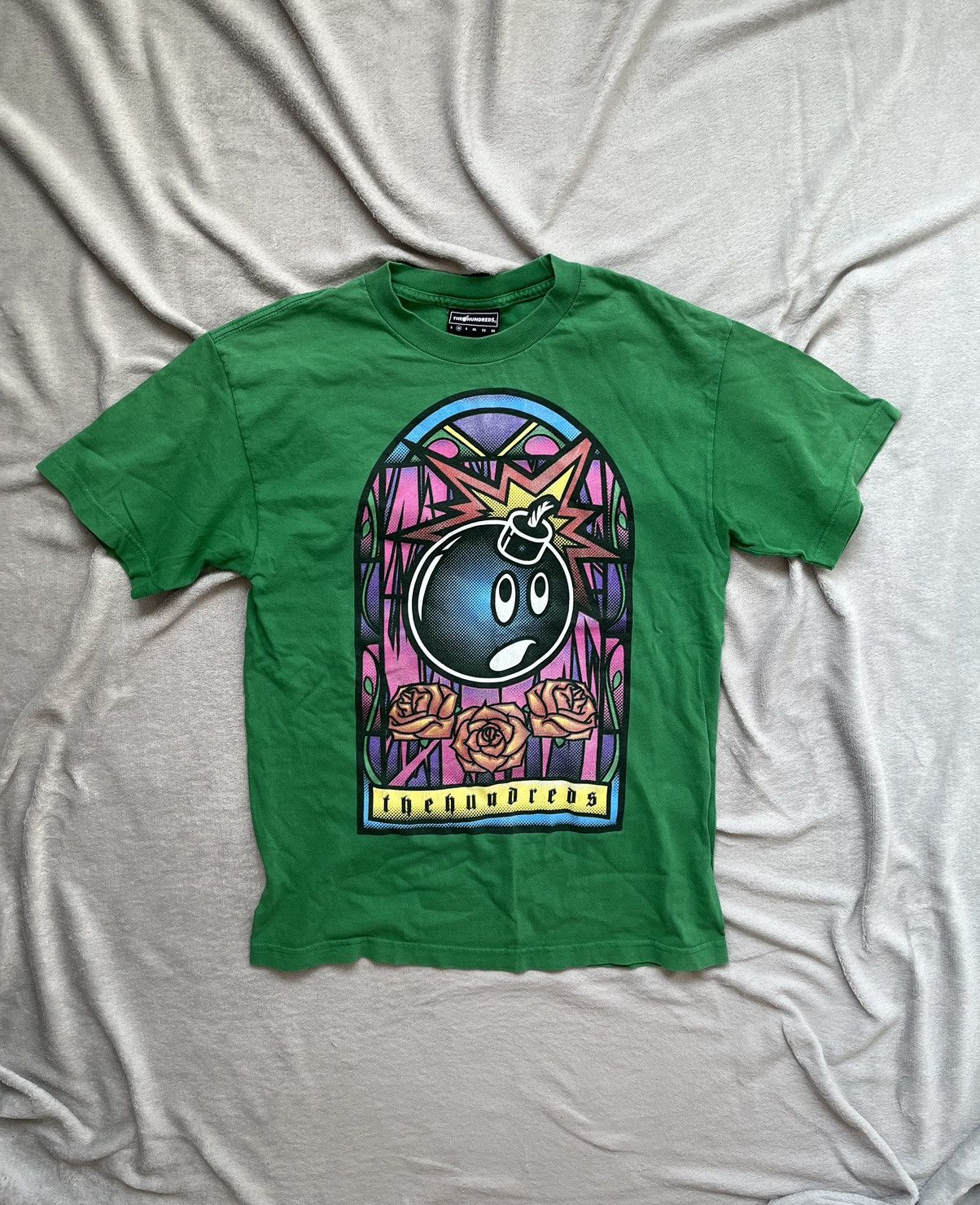 Vintage The Hundreds Bomb T Shirt Rare Hoodie, Sweatshirt | FlexRushtees.com