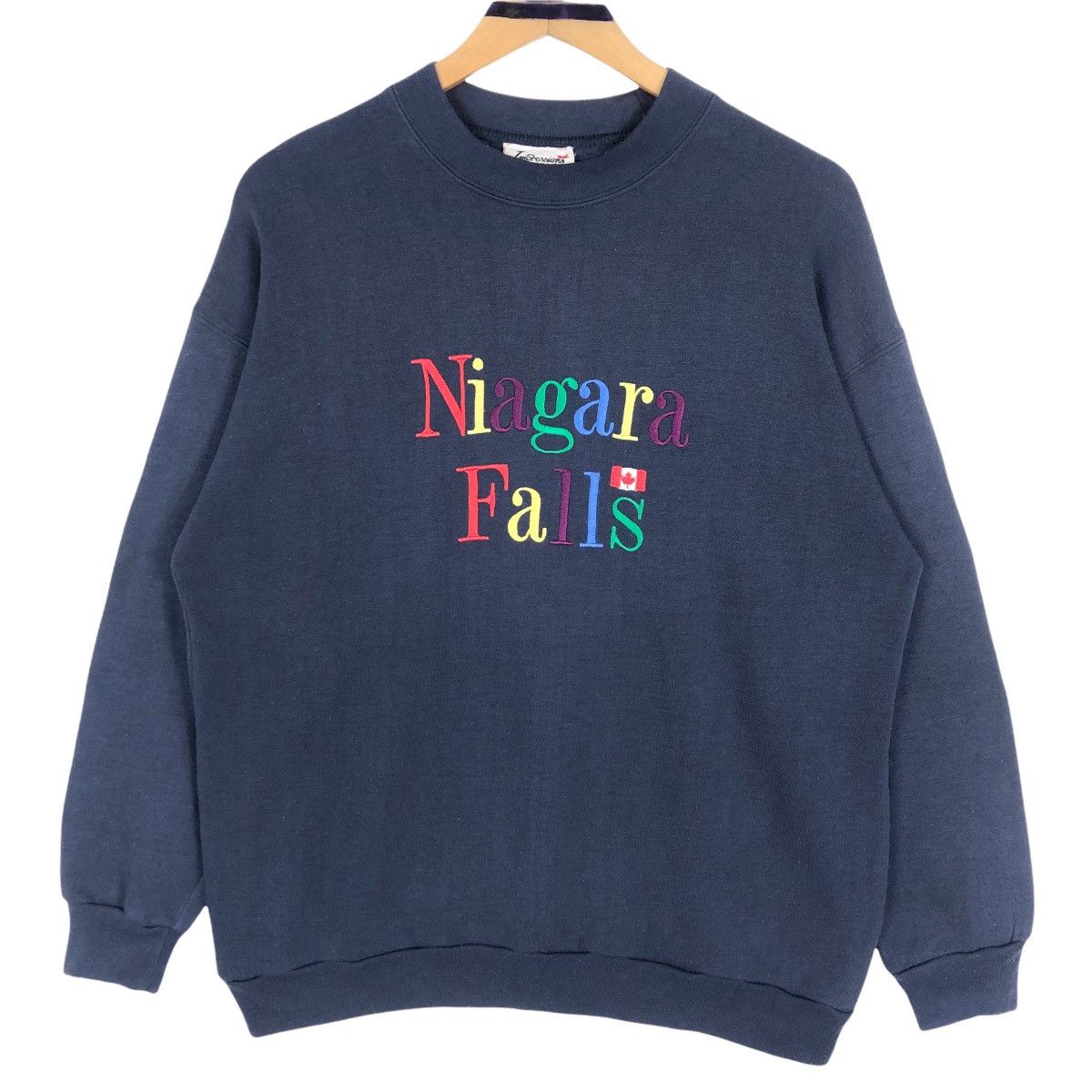 Vintage 90s Niagara Falls Impressions Canada Sweatshirt T-Shirts, Hoodie | FlexRushtees.com