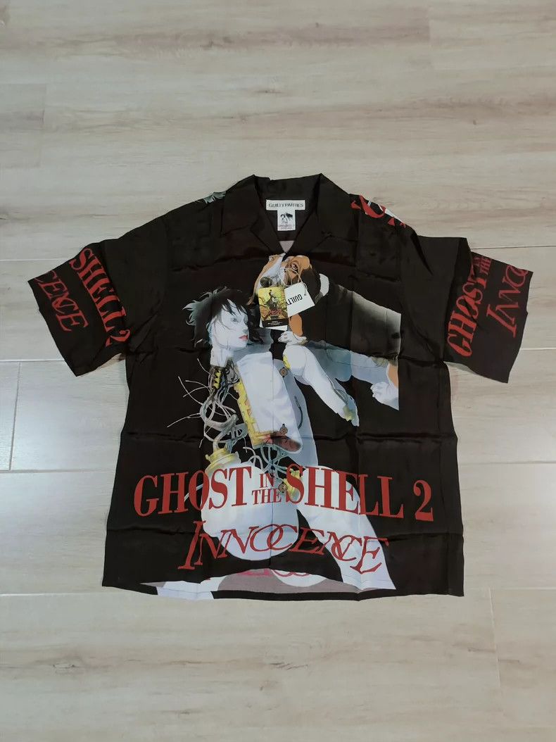 Maria Wacko Maria Ghost In The Shell Hawaiian Short Sleeved Shirt