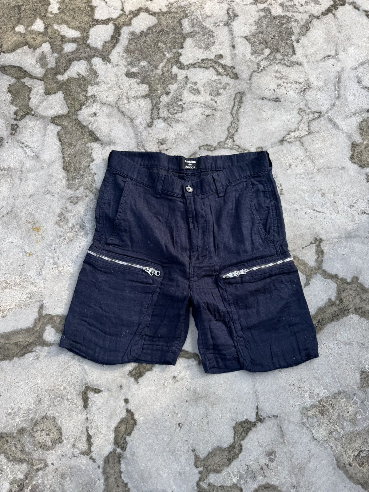 Issey Miyake X Ne Net Cabane De Zucca Rare Design Short Pant
