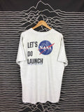 Vintage Vtg Nasa Kennedy Space Center Let S Do Launch Tee
