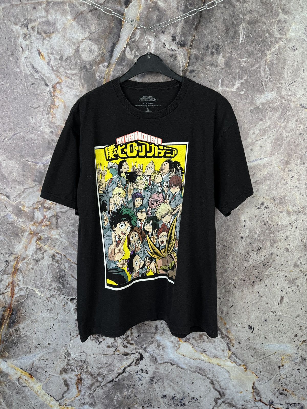 Japanese Brand Men S My Hero Academia T Shirt Anima Streetwear Size Xl