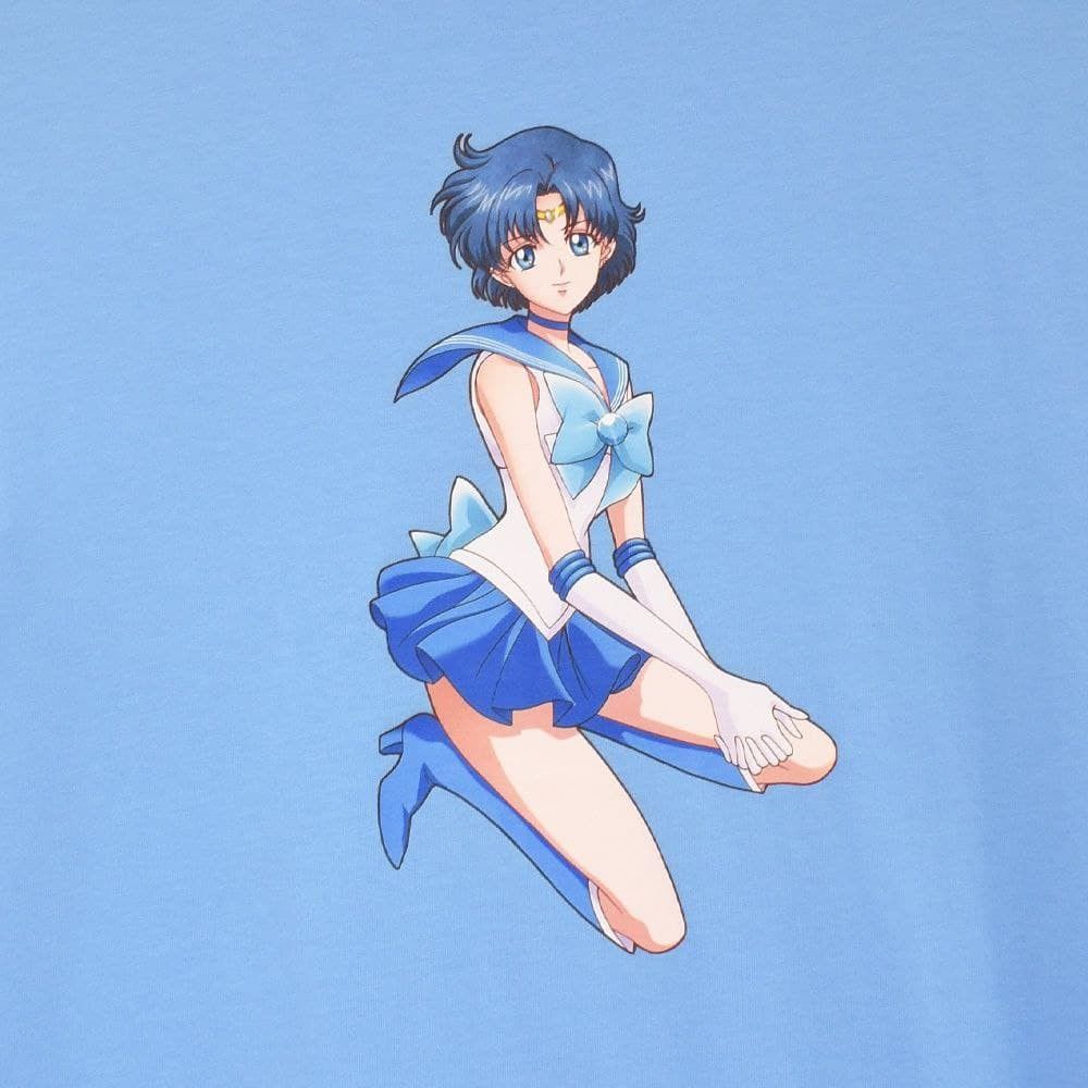 Skechers X Sailormoon Crystal X Naoko Takuechi Blue Tshirt