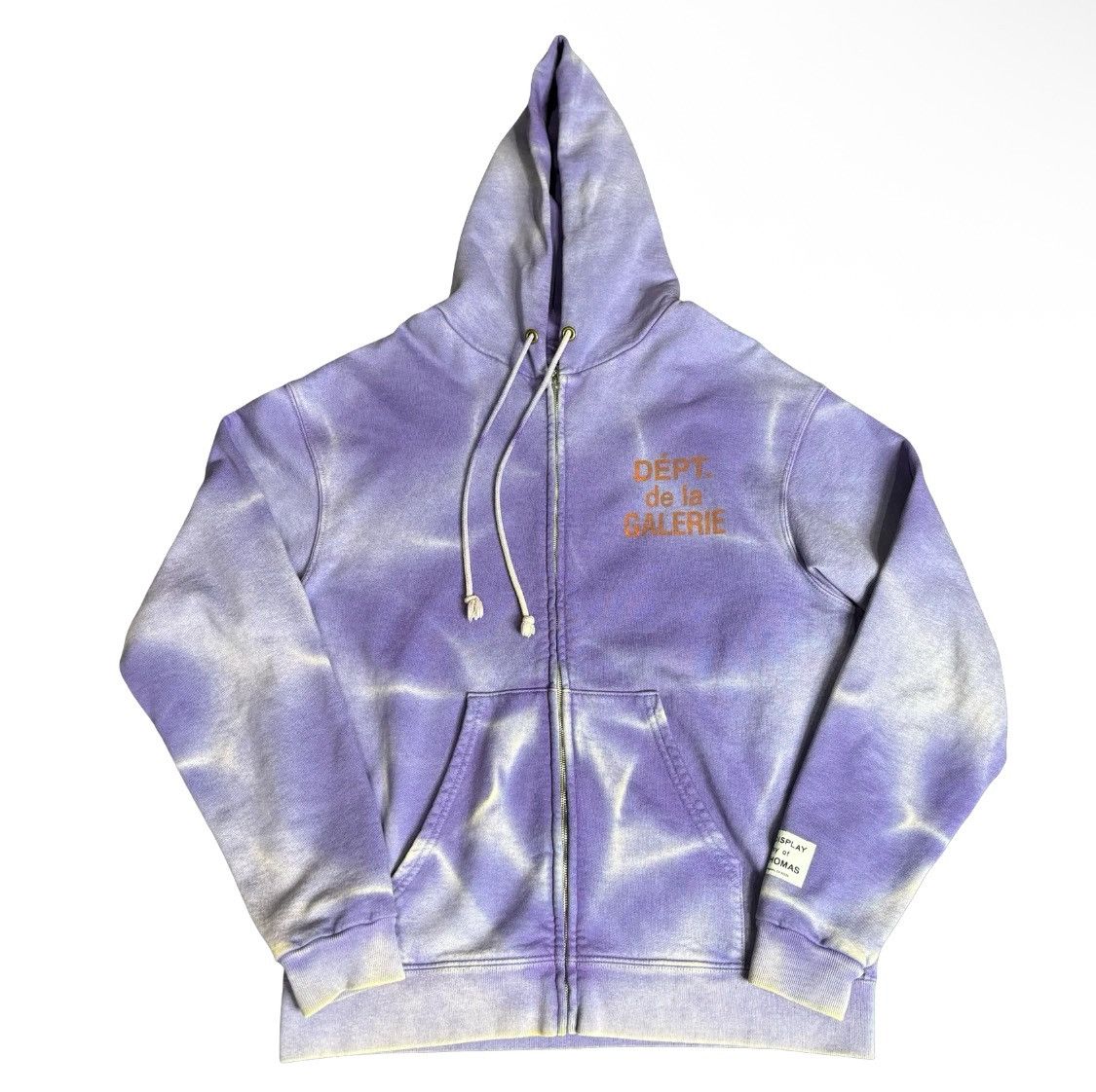 Dept Gallery Dept Purple Sunfaded Hoodie T-Shirts, Sweatshirt | FlexRushtees.com