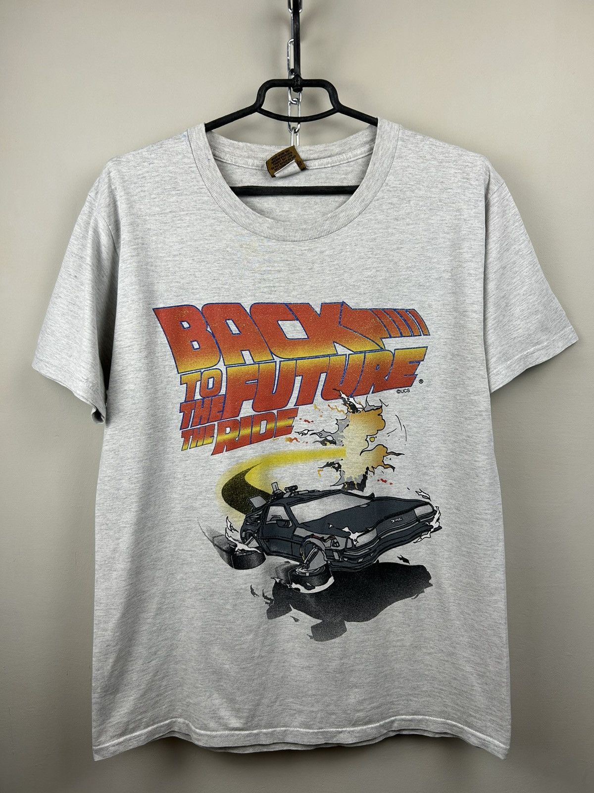 Vintage Universal Studios Back To The Future Ride T Shirt Hoodie, Sweatshirt | FlexRushtees.com