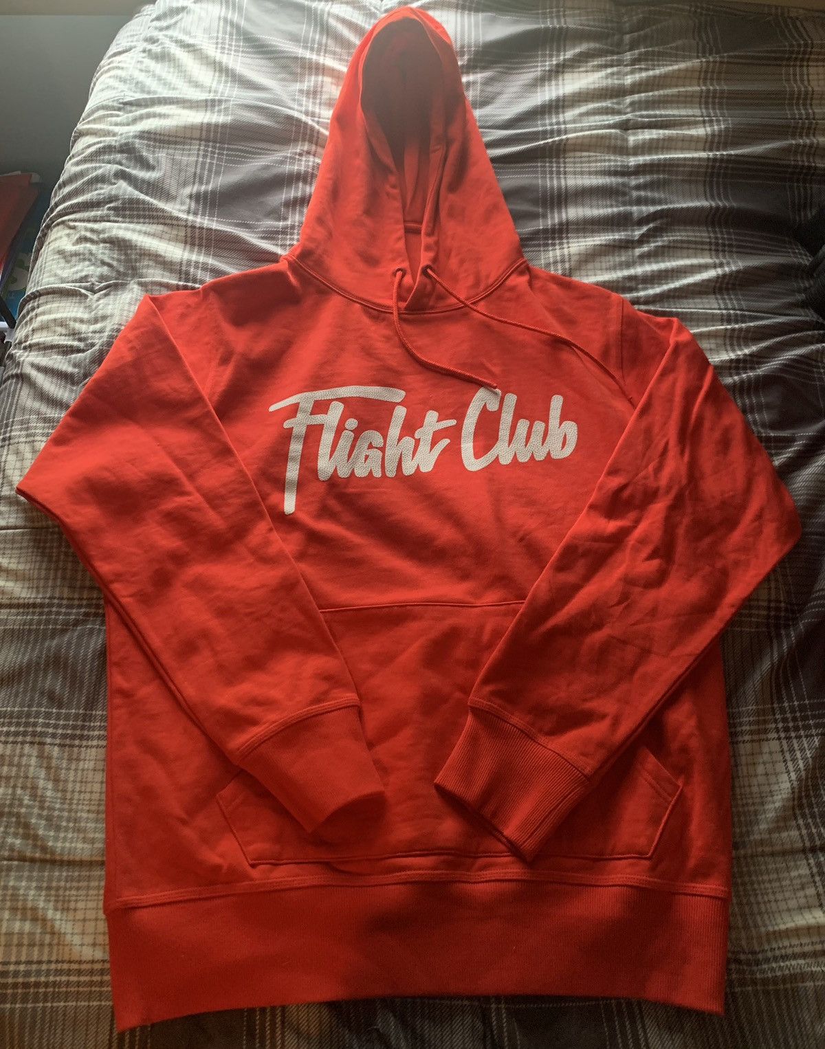 Club Flight Club Nyc Sweatshirt Basketball Texture Script Logo