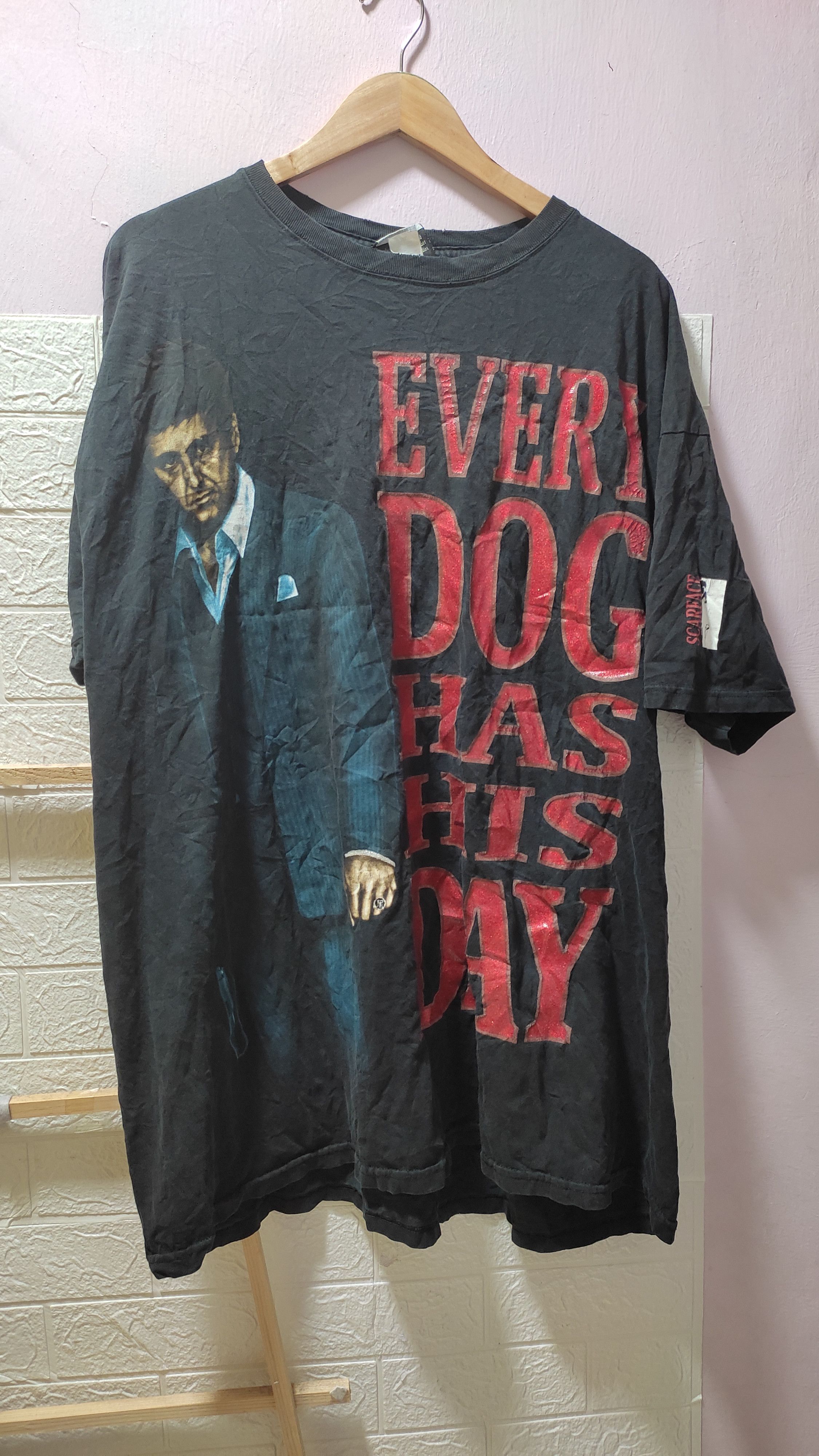 Other 90s Scarface Overprint Tee Hoodie, Sweatshirt | FlexRushtees.com