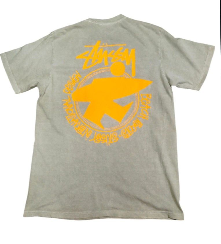 Streetwear X Stussy Beach Roots Tee