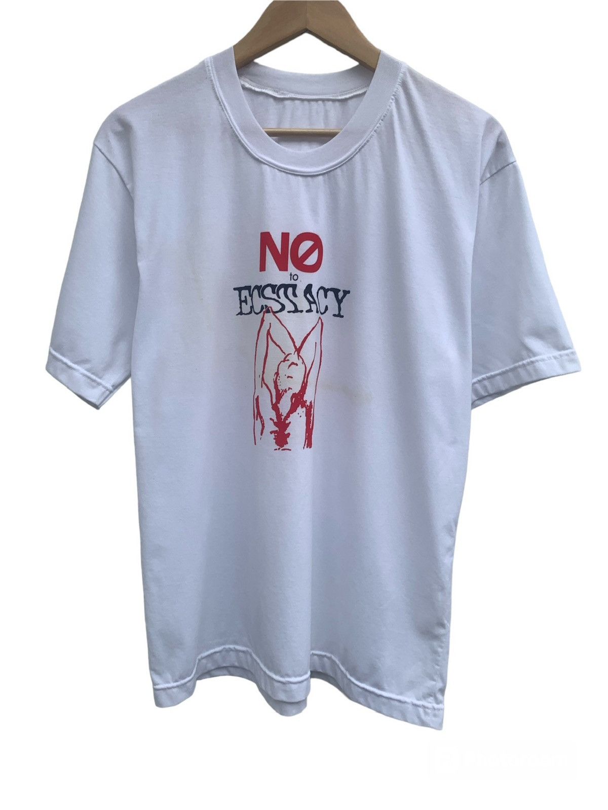 If Six Was Nine Vintage No To Ecstacy Acid Psychedelic Drug T Shirt