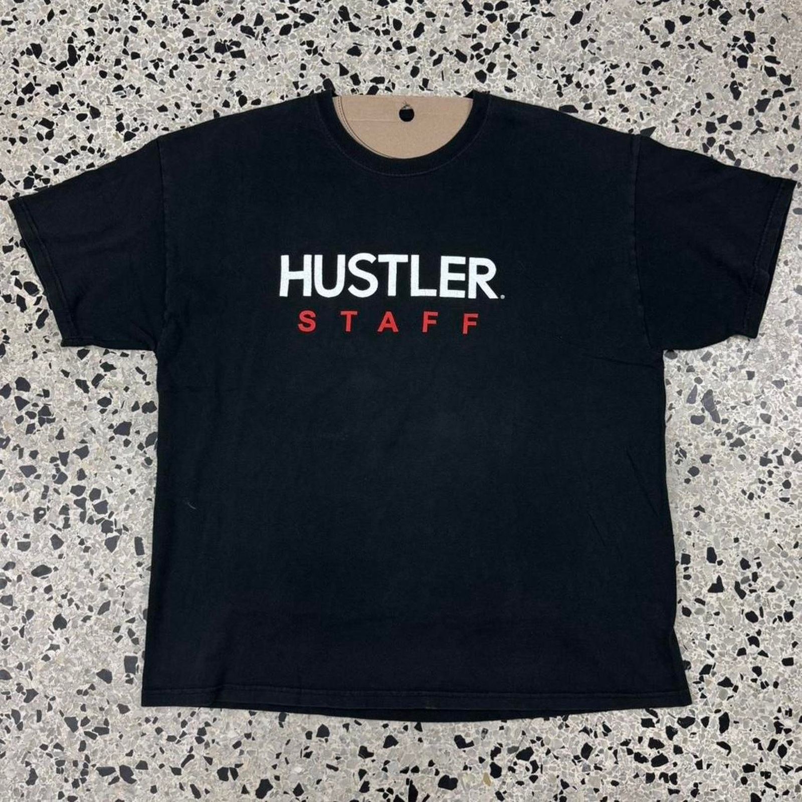 Vintage Y2k Hustler Staff Relax It S Just Sex Promo Tee Hoodie, Sweatshirt | FlexRushtees.com