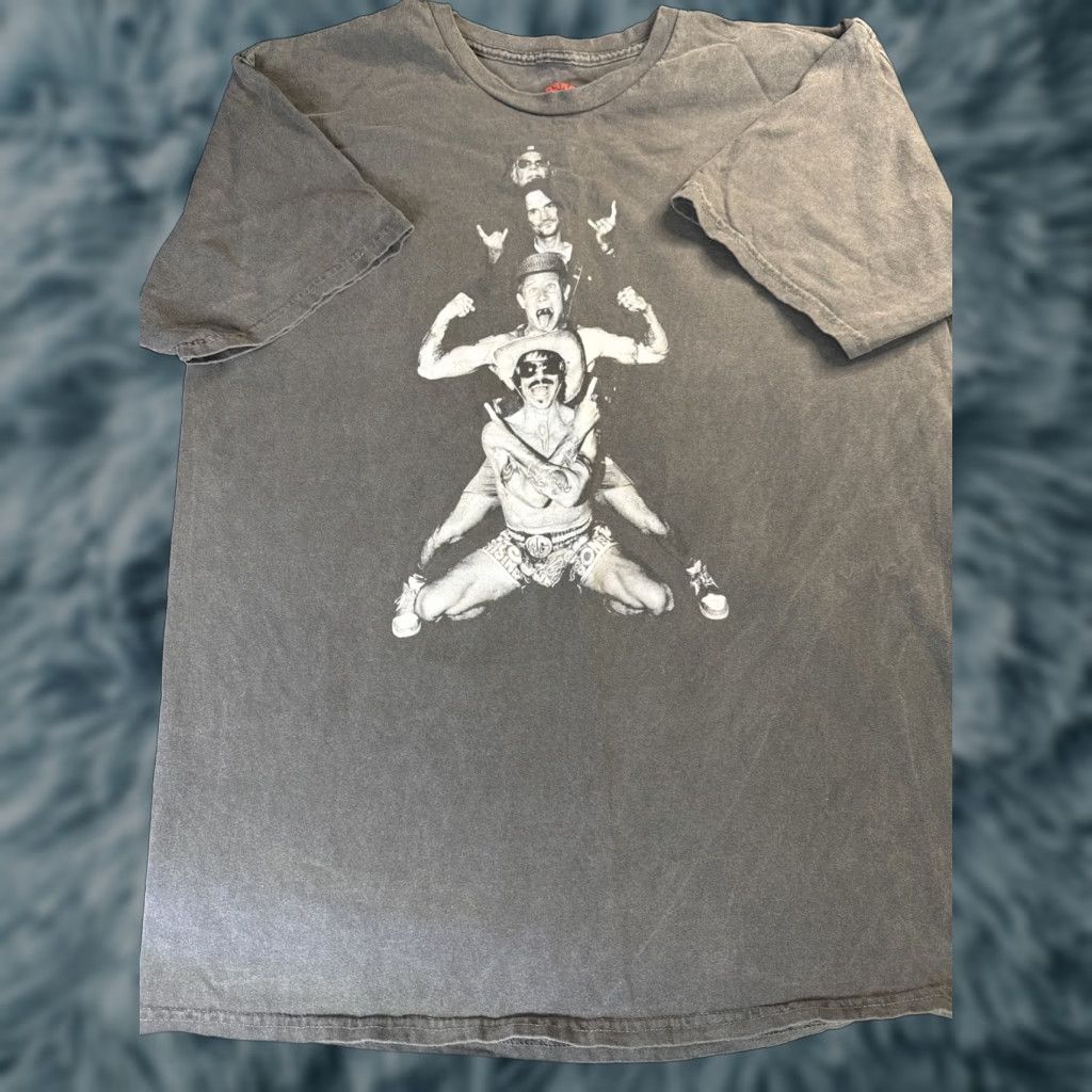Vintage Red Hot Chili Peppers T Shirt Men S L Faded Gray Unlimited Love 2022 Tour Tee Mens Hoodie, Sweatshirt