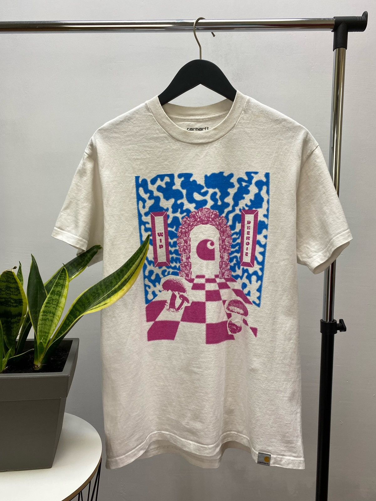 Wip Carhartt Wip Work In Progress Mushroom Tee Shirt