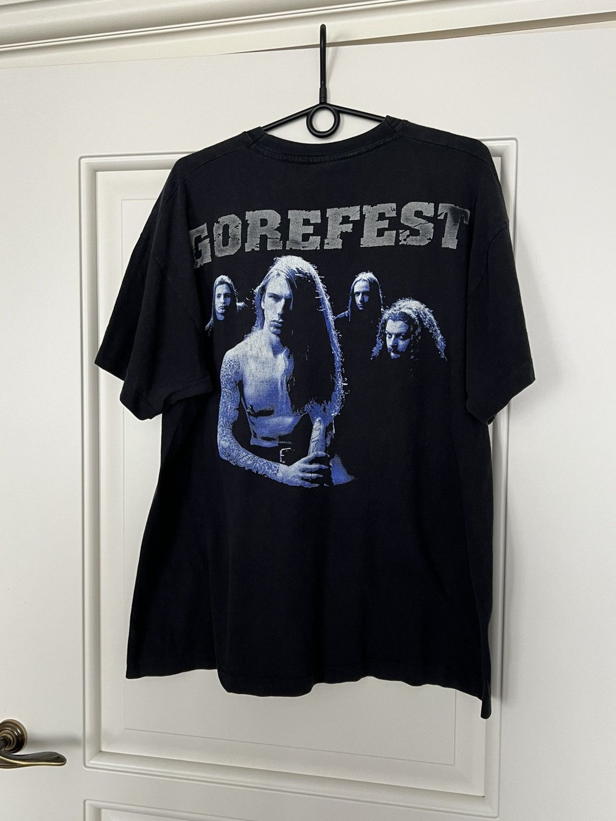 Band Tees Vintage 90s Gorefest Band Tee Rock T Shirt Screen Stars