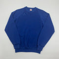 Vintage 90s Jerzees Blue Sweater Size M Made In Usa