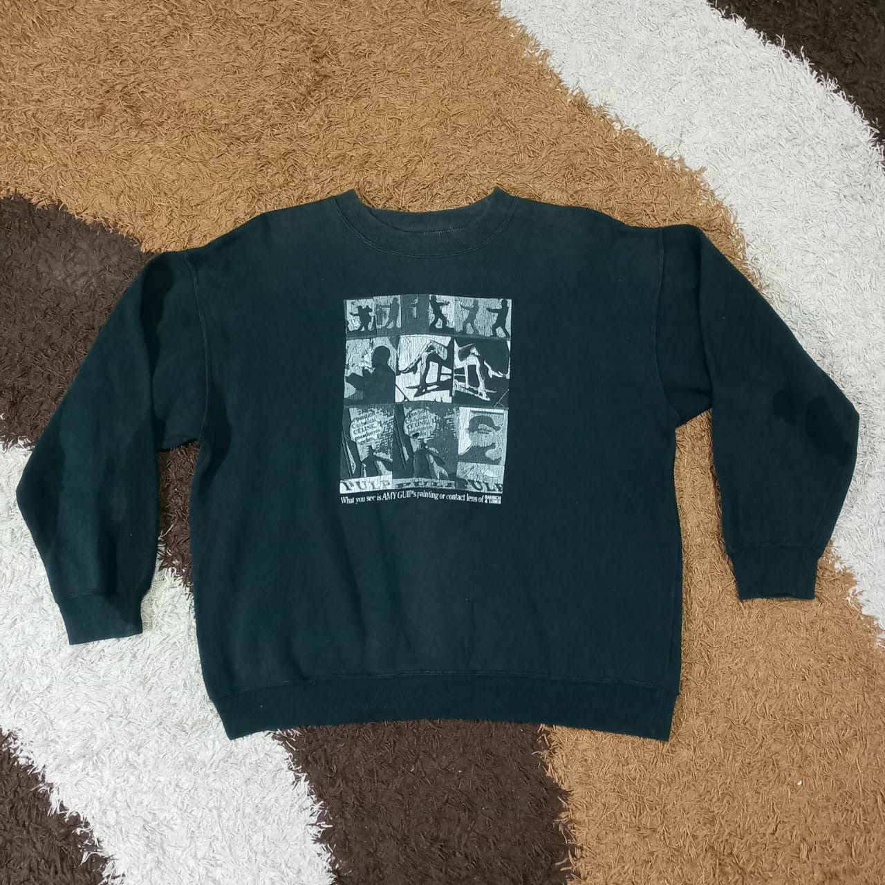 Vintage Bausch Lomb X Ray Ban X Pulp Fiction Sweatshirt