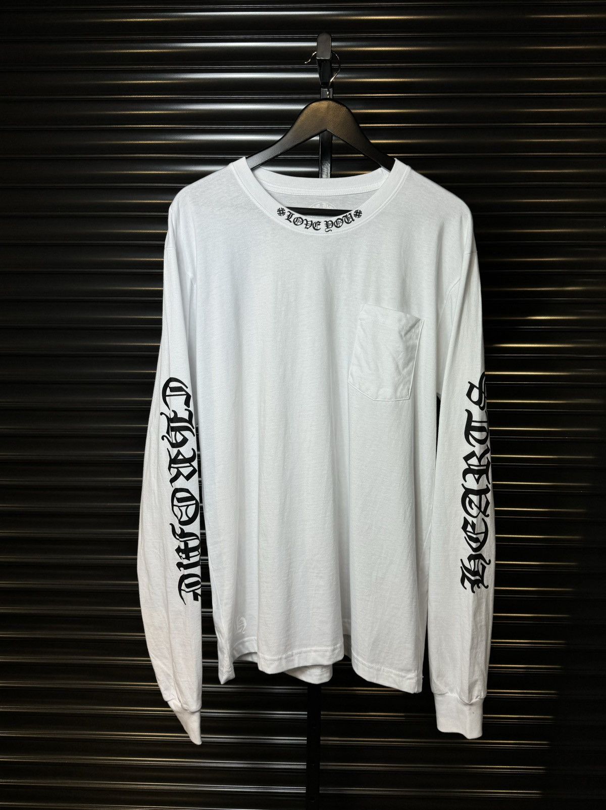 Hearts Chrome Hearts Love You Long Sleeve Tee New Xl