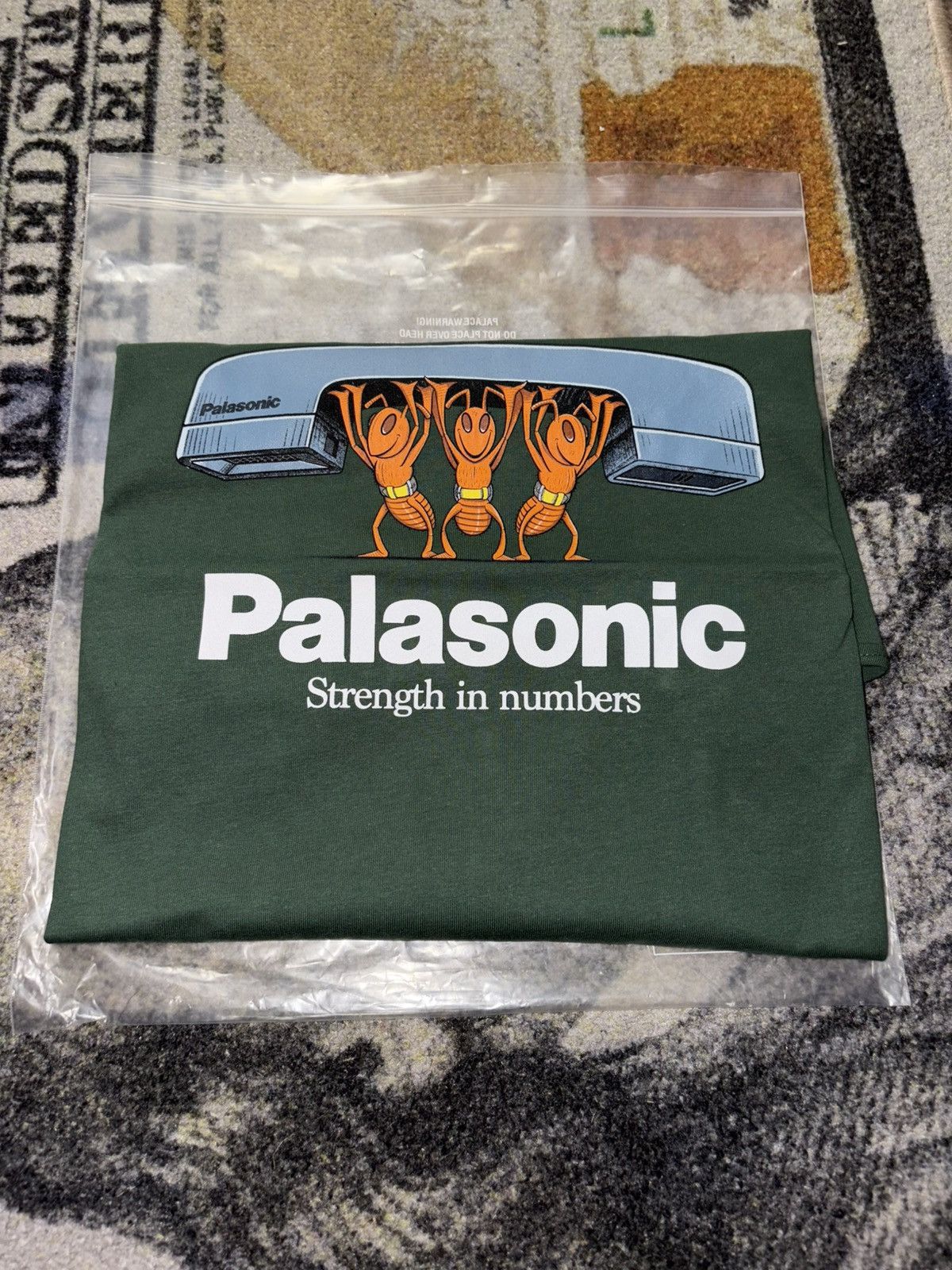 Palace Bellman T Shirt Green Hoodie, Sweatshirt | FlexRushtees.com