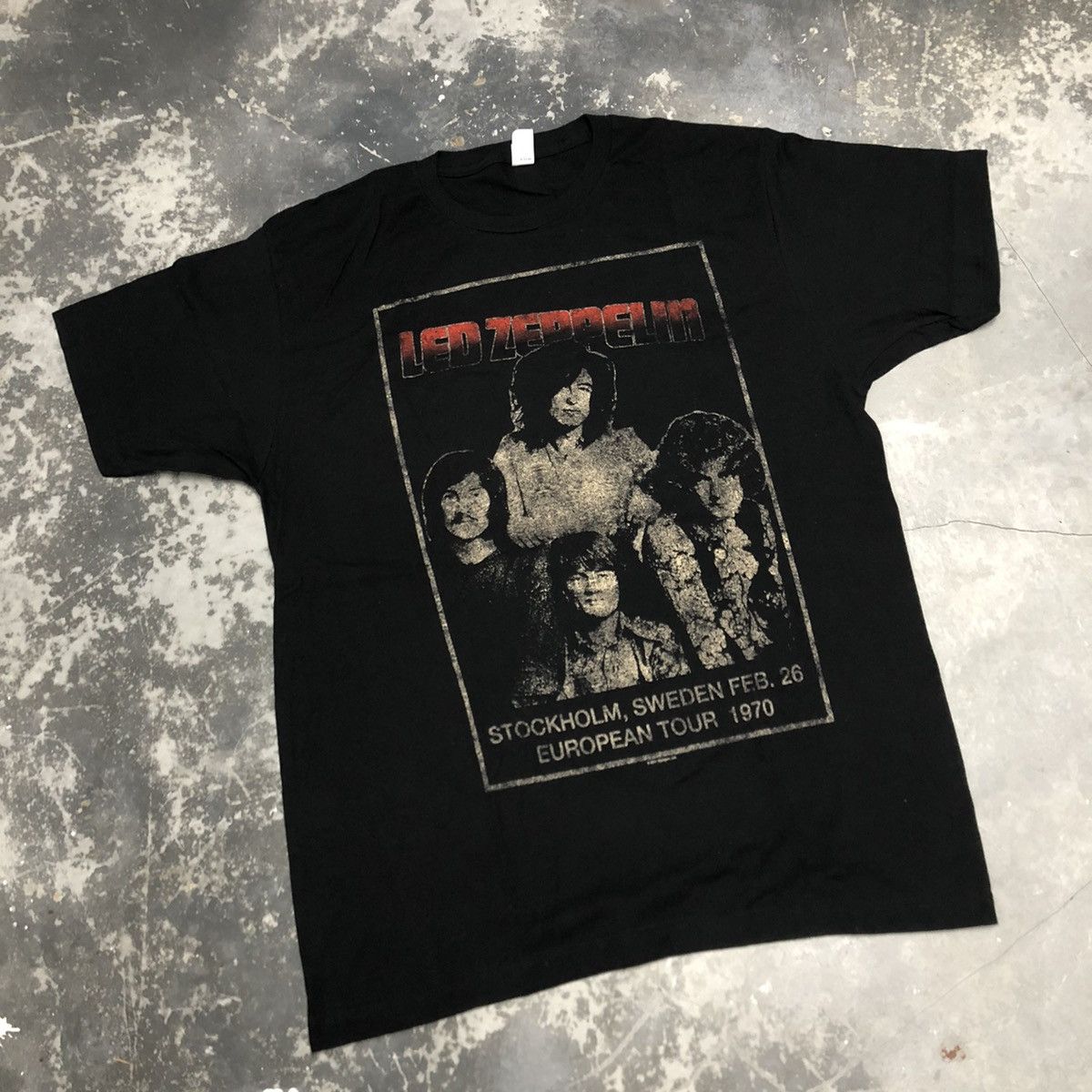 Vintage Led Zeppelin European Tour T-Shirts, Hoodie, Sweatshirt | FlexRushtees.com